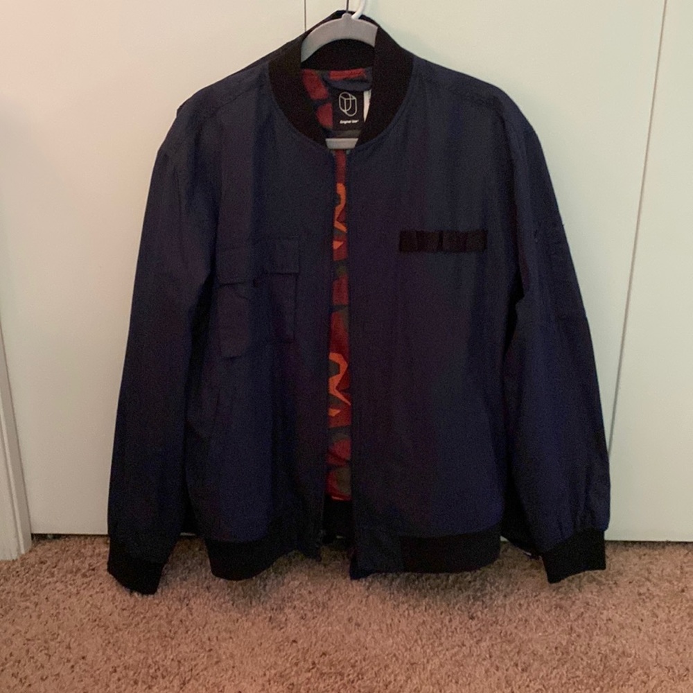 Original Use Bomber Jacket. Blue. Size Small.